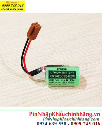 FDK CR14250SE-R, Pin nuôi nguồn PLC FDK CR14250SE-R 1/2AA 900mAh